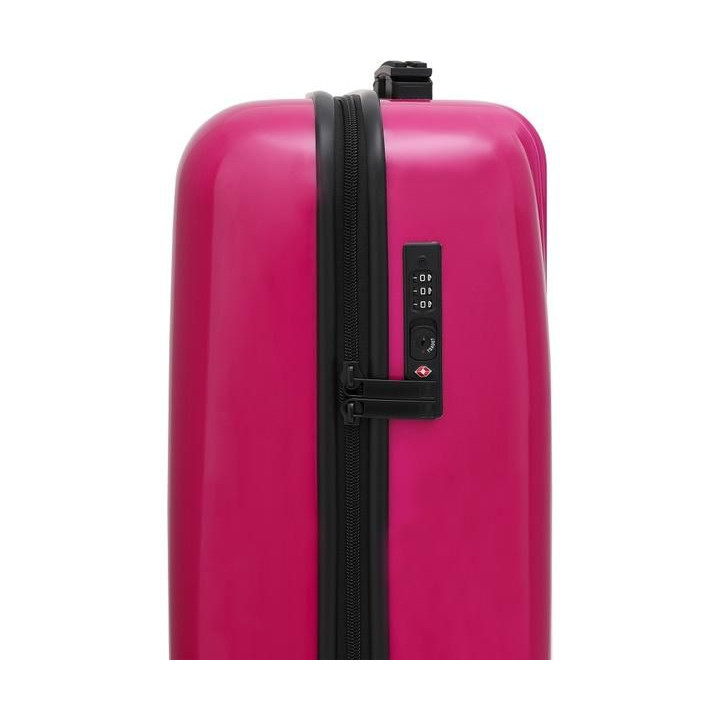 LEGO Luggage Cestovní kufr ColourBox Minifigure Head 20" - malinový