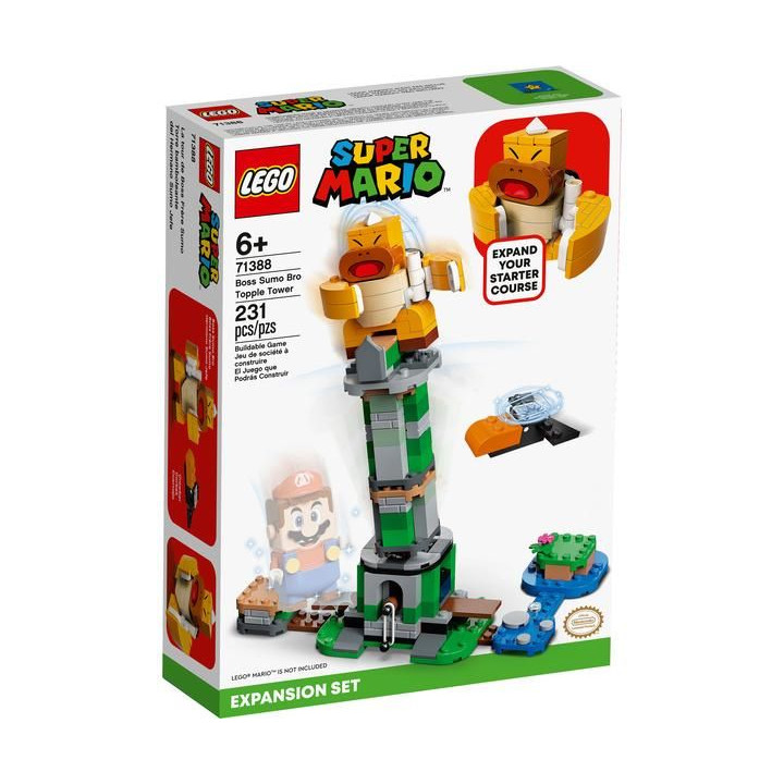 LEGO Super Mario - Boss Sumo Bro a padající věž – rozšiřující set