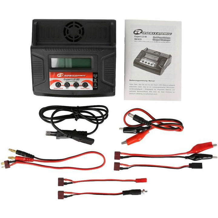 Robitronic nabíječ Expert LD 80 80W AC/DC