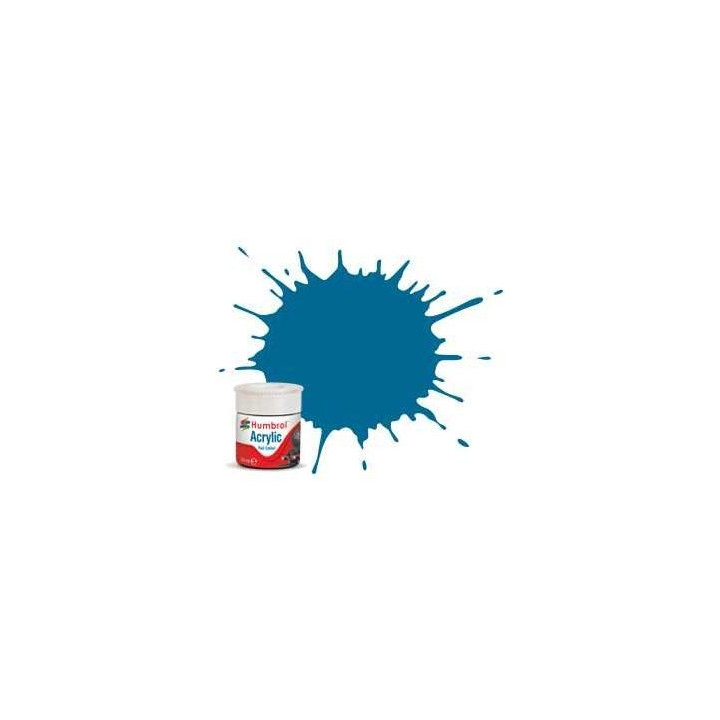 Humbrol barva akryl železniční AB2404 - No RC404 Garter Blue - Matt - 14ml