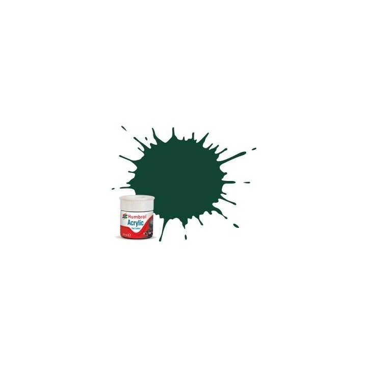Humbrol barva akryl železniční AB2405 - No RC405 GWR/BR Green - Matt - 14ml