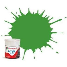 Humbrol barva akryl železniční AB2408 - No RC408 Apple Green - Matt - 14ml
