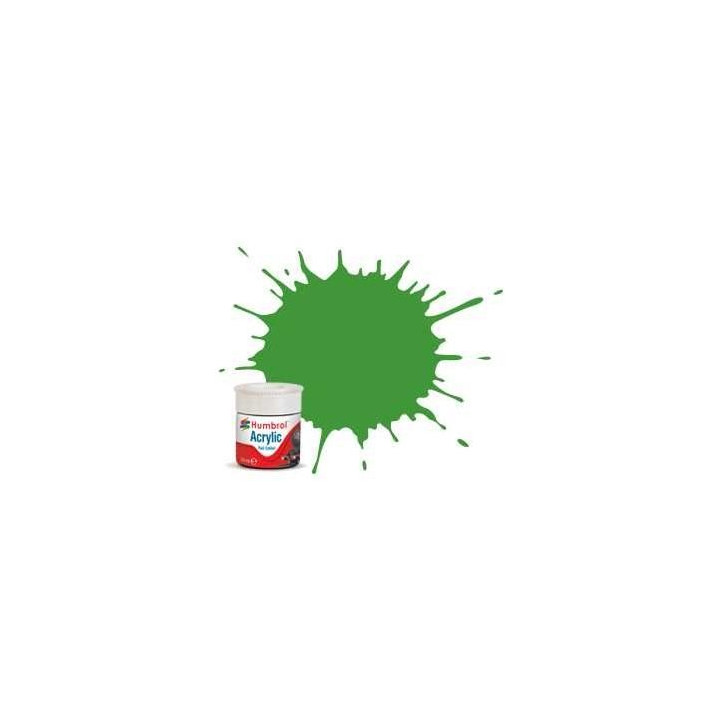 Humbrol barva akryl železniční AB2408 - No RC408 Apple Green - Matt - 14ml