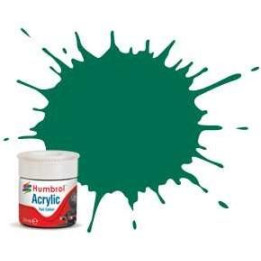 Humbrol barva akryl železniční AB2409 - No RC409 Malachite Green - Matt - 14ml