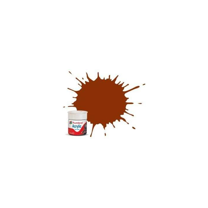 Humbrol barva akryl železniční AB2418 - No RC418 EWS Red - Matt - 14ml