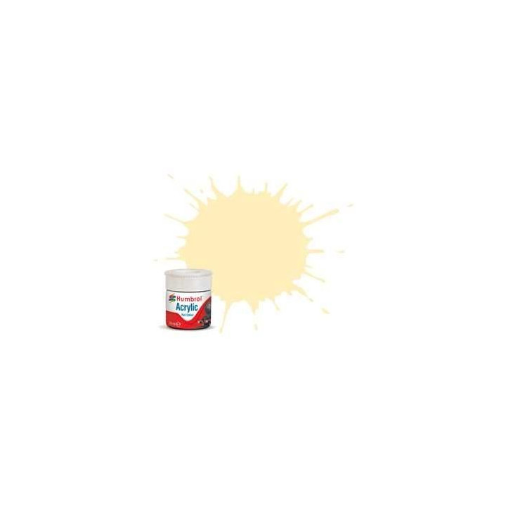 Humbrol barva akryl železniční AB2424 - No RC424 BR Cream - Matt - 14ml