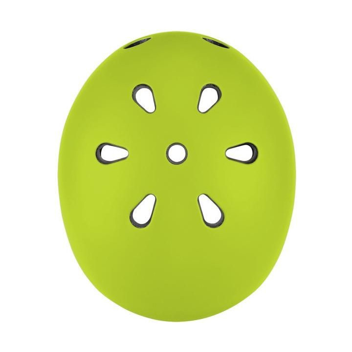 Globber - Dětská přilba Go Up Lights Lime Green XXS/XS