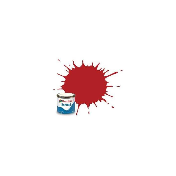 Humbrol barva email AA1660 - No 153 Insignia Red - Matt - 14ml