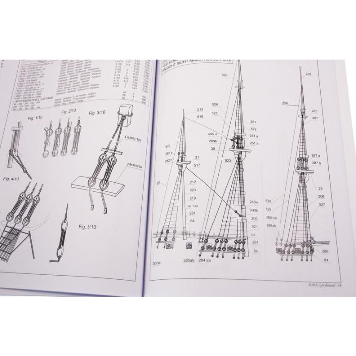 COREL H.M.S. Greyhound fregata 1720 1:100 kit
