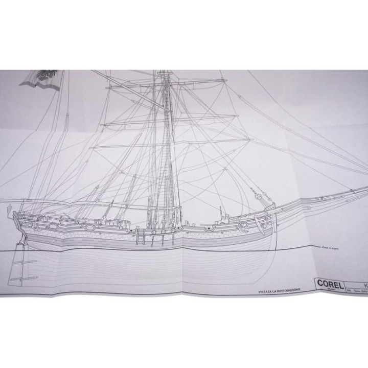 COREL King of Prussia 1777 1:42 kit