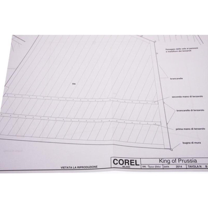 COREL King of Prussia 1777 1:42 kit