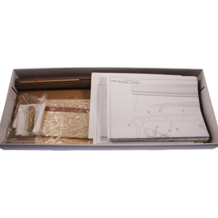 Dušek Řecká triréma 480 př.n.l 1:72 kit