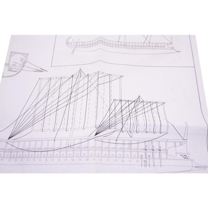 Dušek Řecká triréma 480 př.n.l 1:72 kit