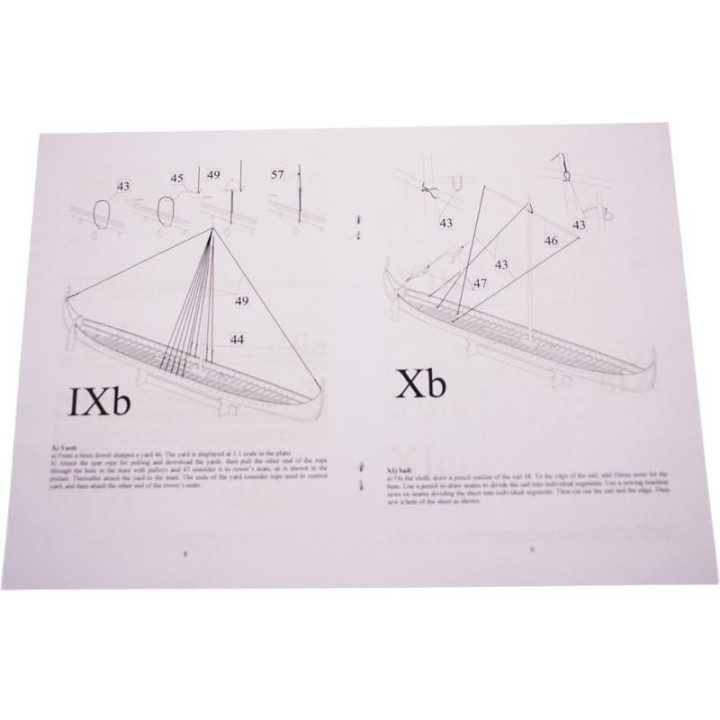 Dušek Vikingská prodloužená loď 1060 1:35 kit