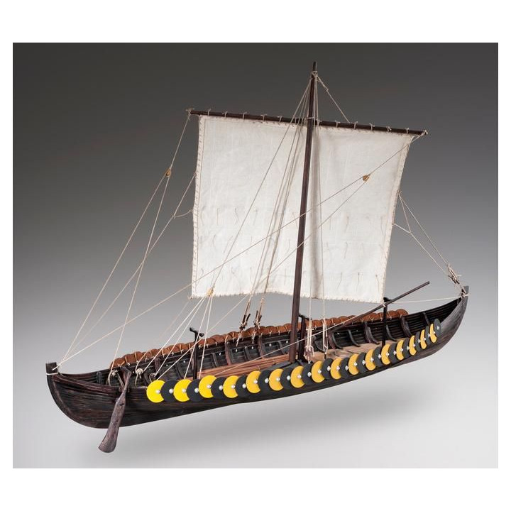 Dušek Vikingská loď Gokstad 1:35 kit