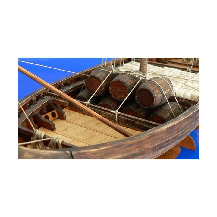 Dušek Vikingská loď Knarr 1:35 kit