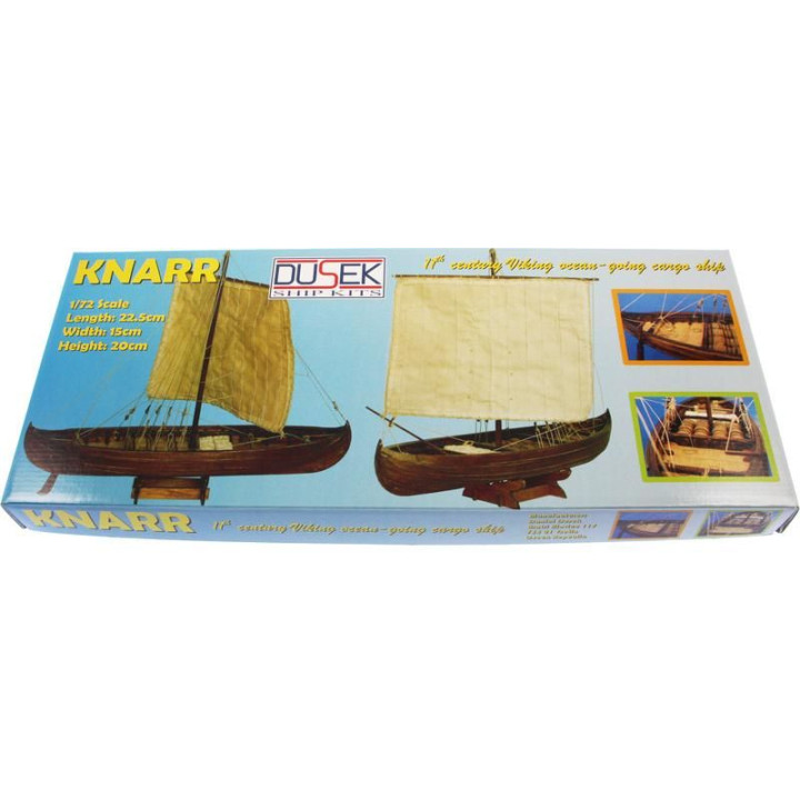 Dušek Vikingská loď Knarr 1:35 kit