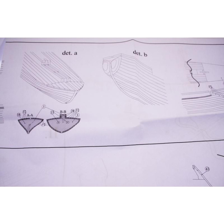 Dušek La Real Galeere 1571 1:72 kit