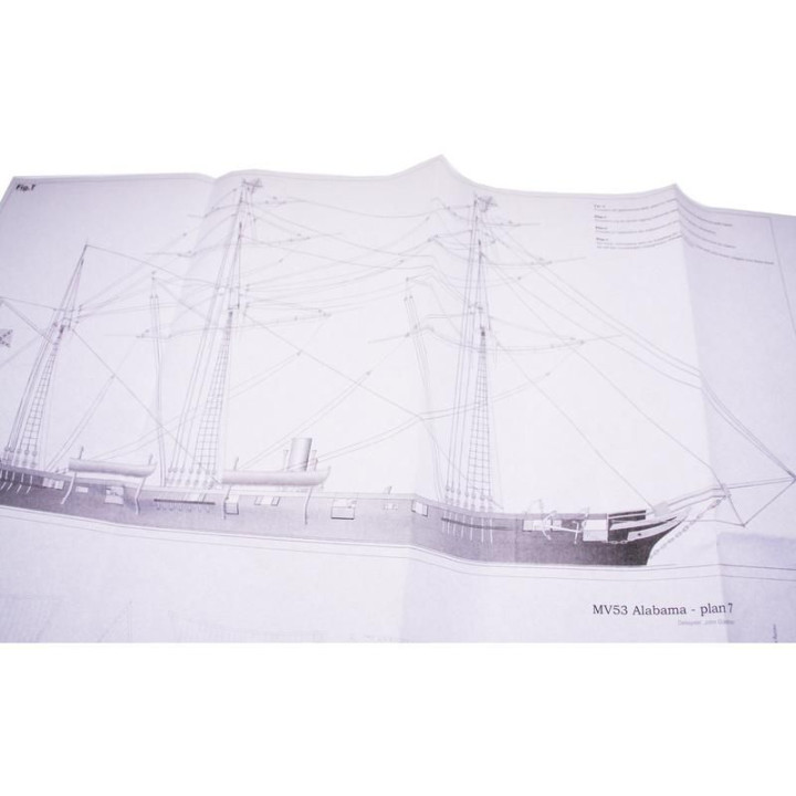 MAMOLI Alabama 1862 1:120 kit