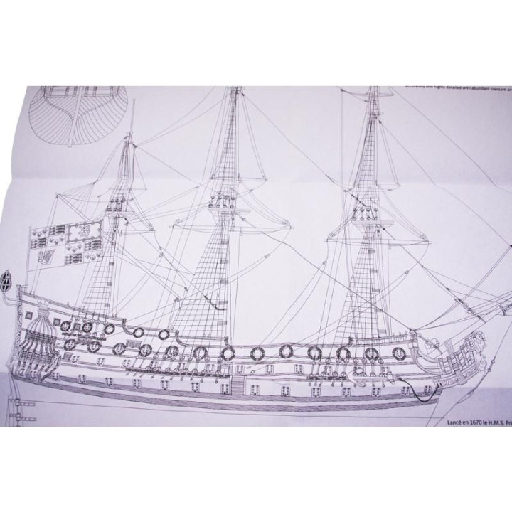 MAMOLI H.M.S. Prince 1670 1:144 kit