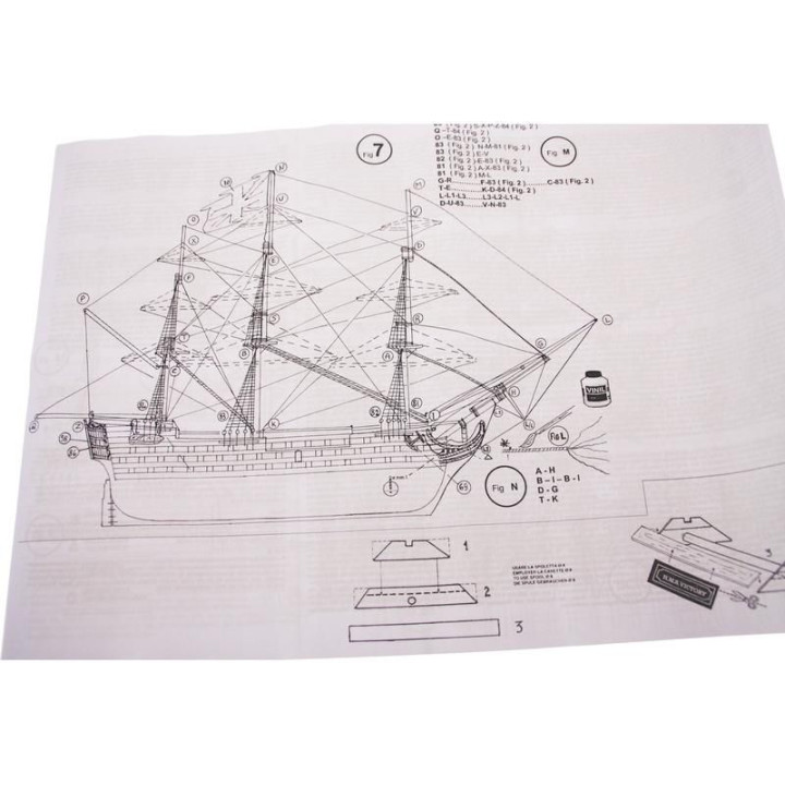 MINI MAMOLI H.M.S. Victory 1:325 kit