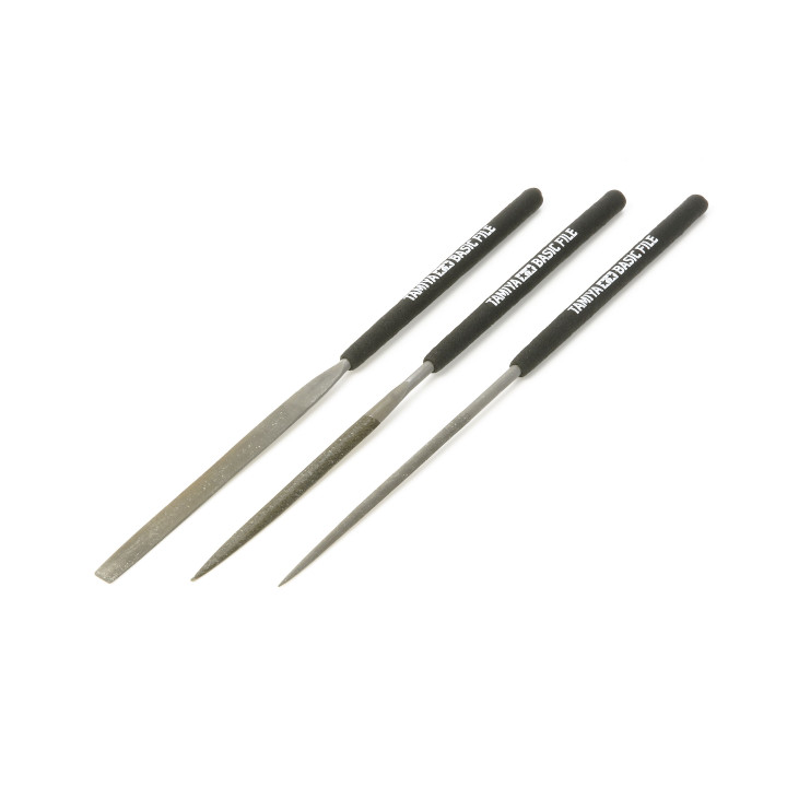 Tamiya Pilníky ihlové 3 ks