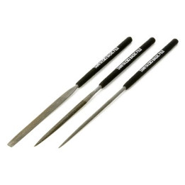 Tamiya Pilníky ihlové 3 ks