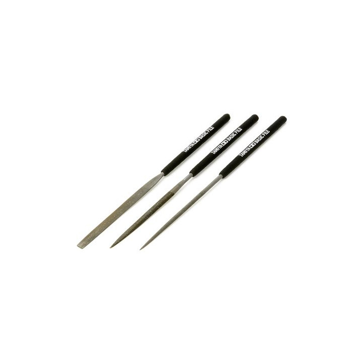 Tamiya Pilníky ihlové 3 ks
