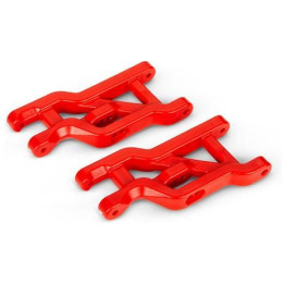 Traxxas ramena závěsu předních kol HD červené (2)