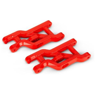 Traxxas ramena závěsu předních kol HD červené (2)