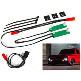 Traxxas LED osvětlení přední kompletní bílé
