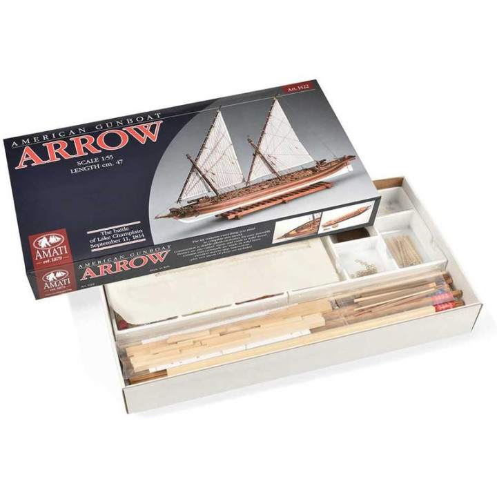AMATI Arrow bitevní loď 1814 1:55 kit