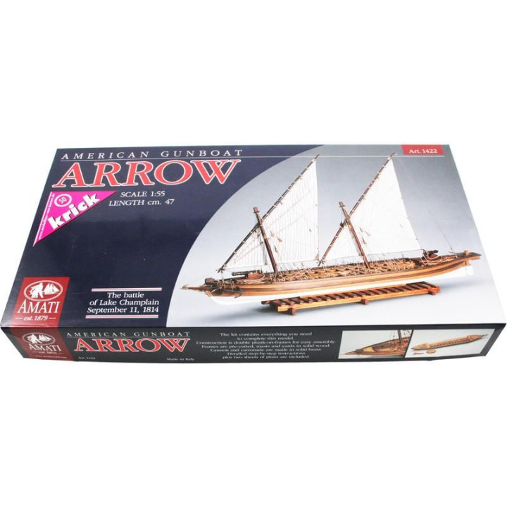 AMATI Arrow bitevní loď 1814 1:55 kit