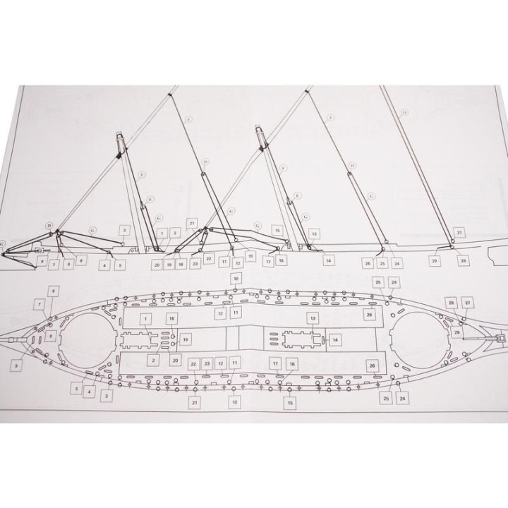 AMATI Arrow bitevní loď 1814 1:55 kit