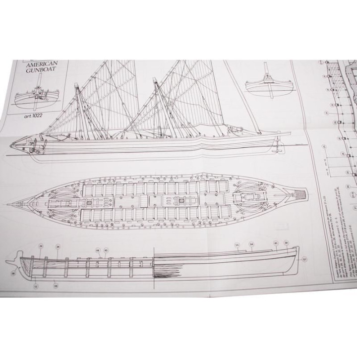 AMATI Arrow bitevní loď 1814 1:55 kit