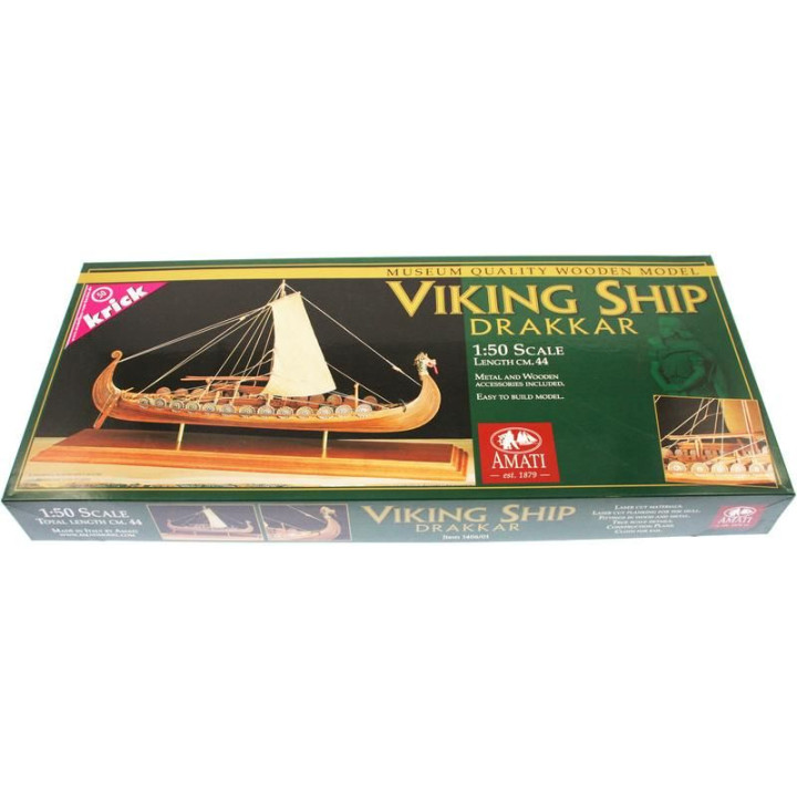 AMATI Oseberg vikingská loď 1:50 kit