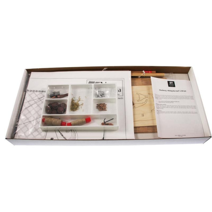 AMATI Oseberg vikingská loď 1:50 kit