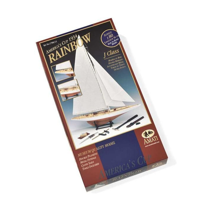 AMATI Rainbow plachetnice 1934 1:80 kit