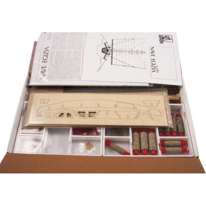 AMATI Navae Egizia egyptská loď 1:50 kit