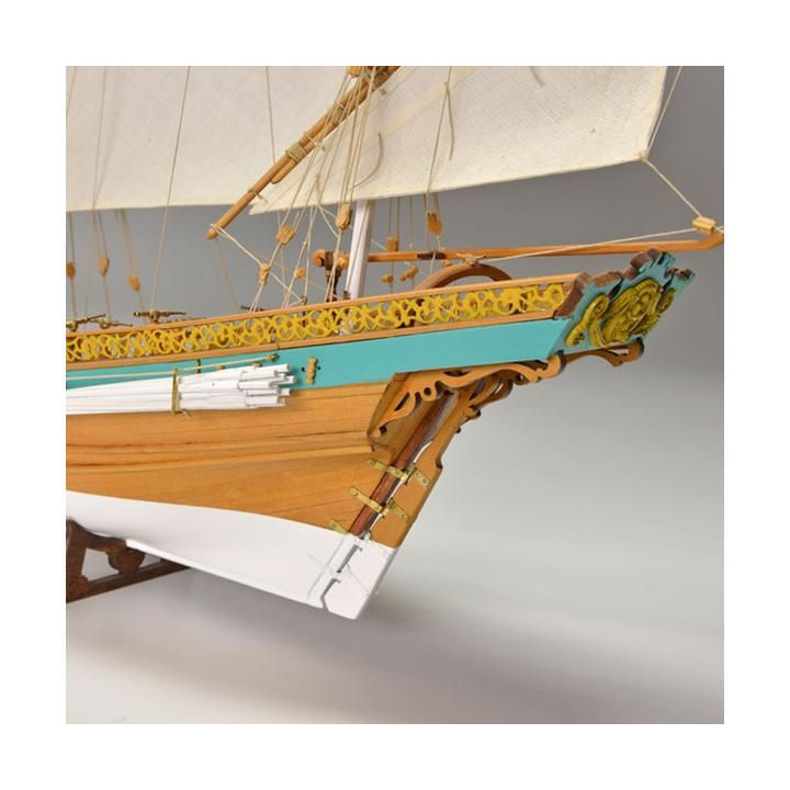 AMATI Sciabecco pirátská loď 1753 1:60 kit