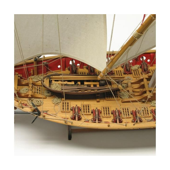 AMATI Sciabecco pirátská loď 1753 1:60 kit