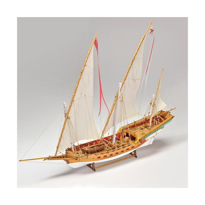 AMATI Sciabecco pirátská loď 1753 1:60 kit