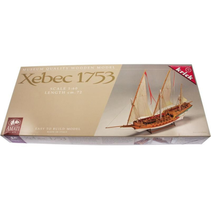 AMATI Sciabecco pirátská loď 1753 1:60 kit