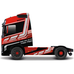 Bburago Volvo FH16 Globetrotter 750 XXL červené