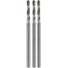 Rotacraft vrták stopkový HSS-G 1.0mm (3ks v balení) pro upnutí do kleštiny 2,35mm. Řada univerzálních vrtáků v kvalitě HSS pro přesné vrtání do dřeva, kovů a plastů.