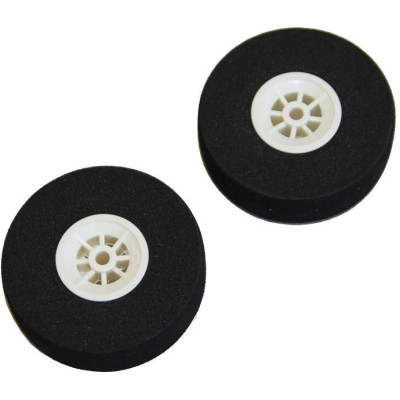 Mechové podvozkové kolo ploché 55mm (2)