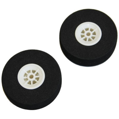 Mechové podvozkové kolo ploché 57mm (2)