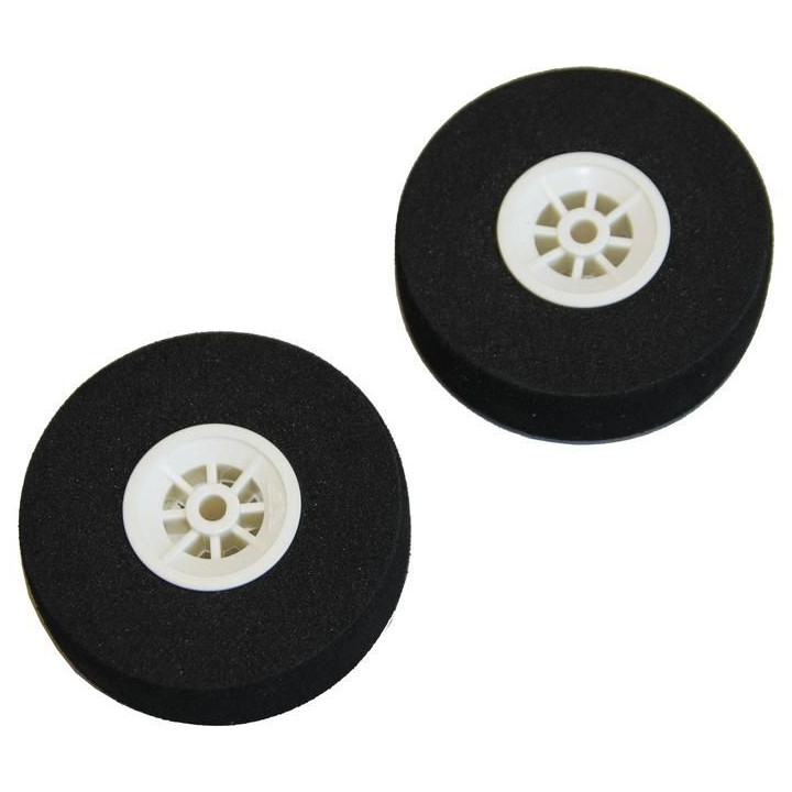 Mechové podvozkové kolo ploché 57mm (2)