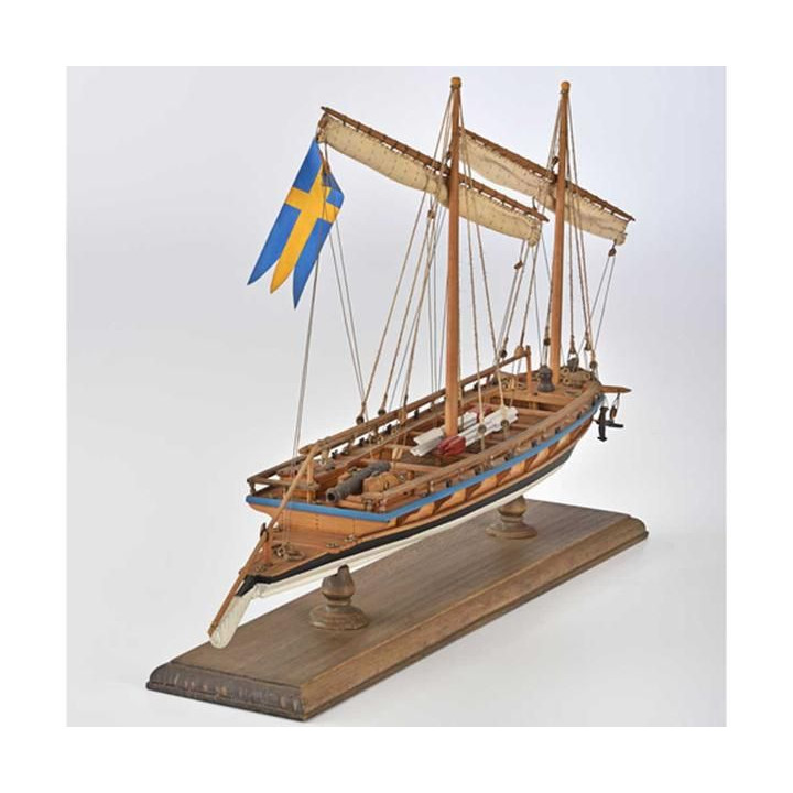 AMATI Švédská válečná loď 1775 1:35 kit