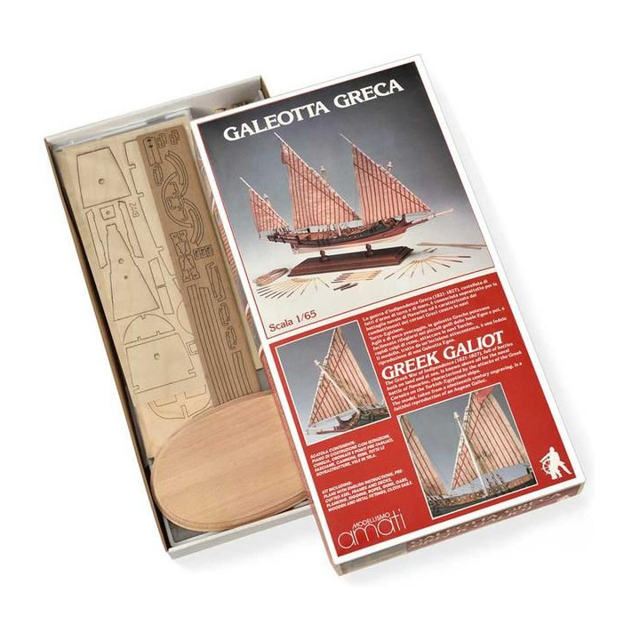 AMATI Řecká Galeotta 1821 1:65 kit